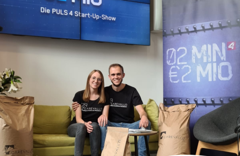 Zwei Personen bei 2 Minuten 2 Millionen (Carevallo)