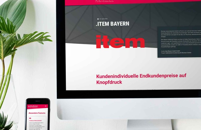 item Bayern auf Monitor und Smartphone